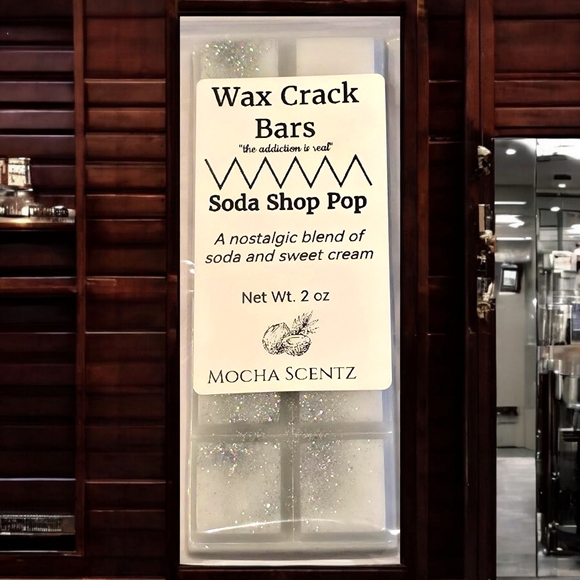 Hand Crafted Other - Soda Shop Pop Wax Crack Bars-Coconut Soy Wax Melt